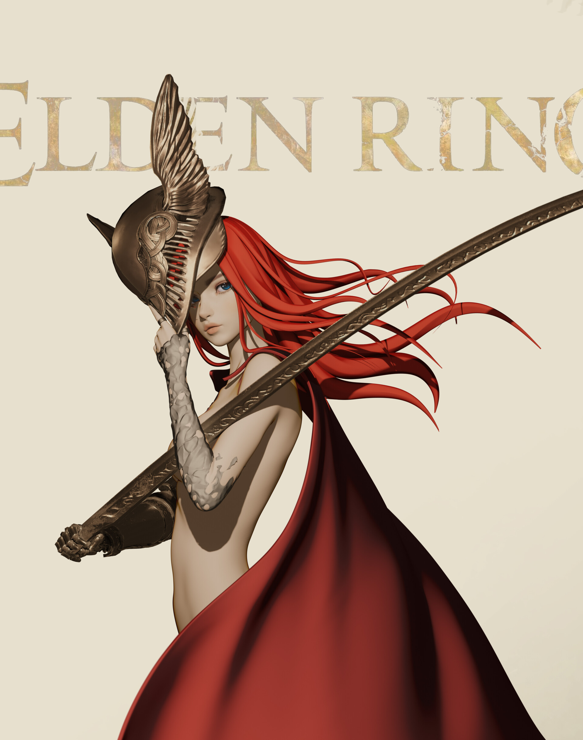 ArtStation - Elden Ring：Malenia,The Blade of Miquella - FanArt